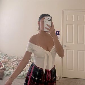 Off the shoulder top